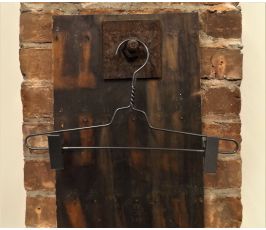 Metal Pant Hangers - 14" Gunmetal