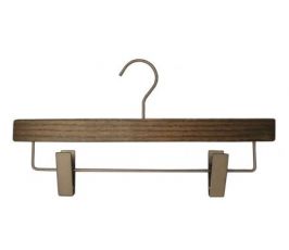 Pant Hangers - 14" Dark Wood