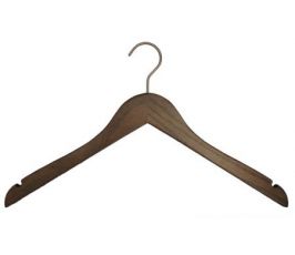 Top Hangers - 17" Dark Wood